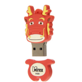 USB  16GB  Mirex  Дракон  красный  (ecopack)